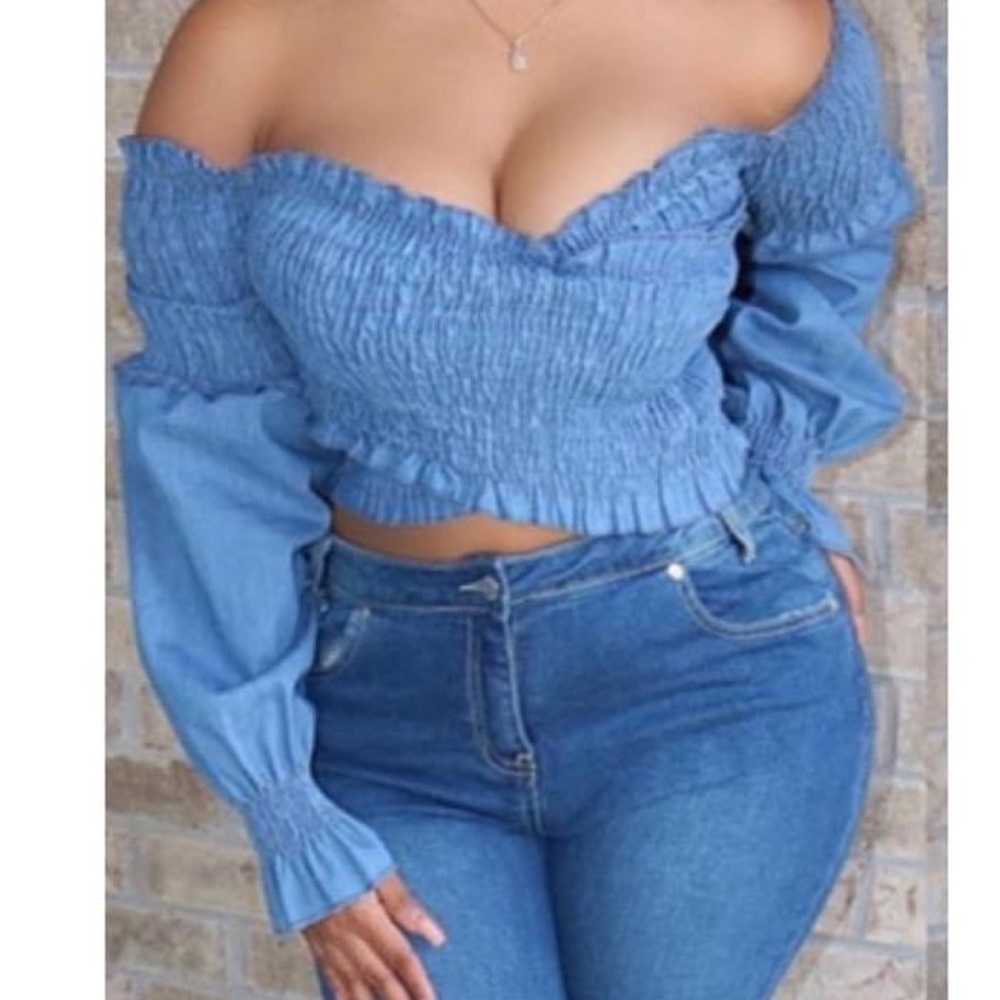 Xotic Denim Top